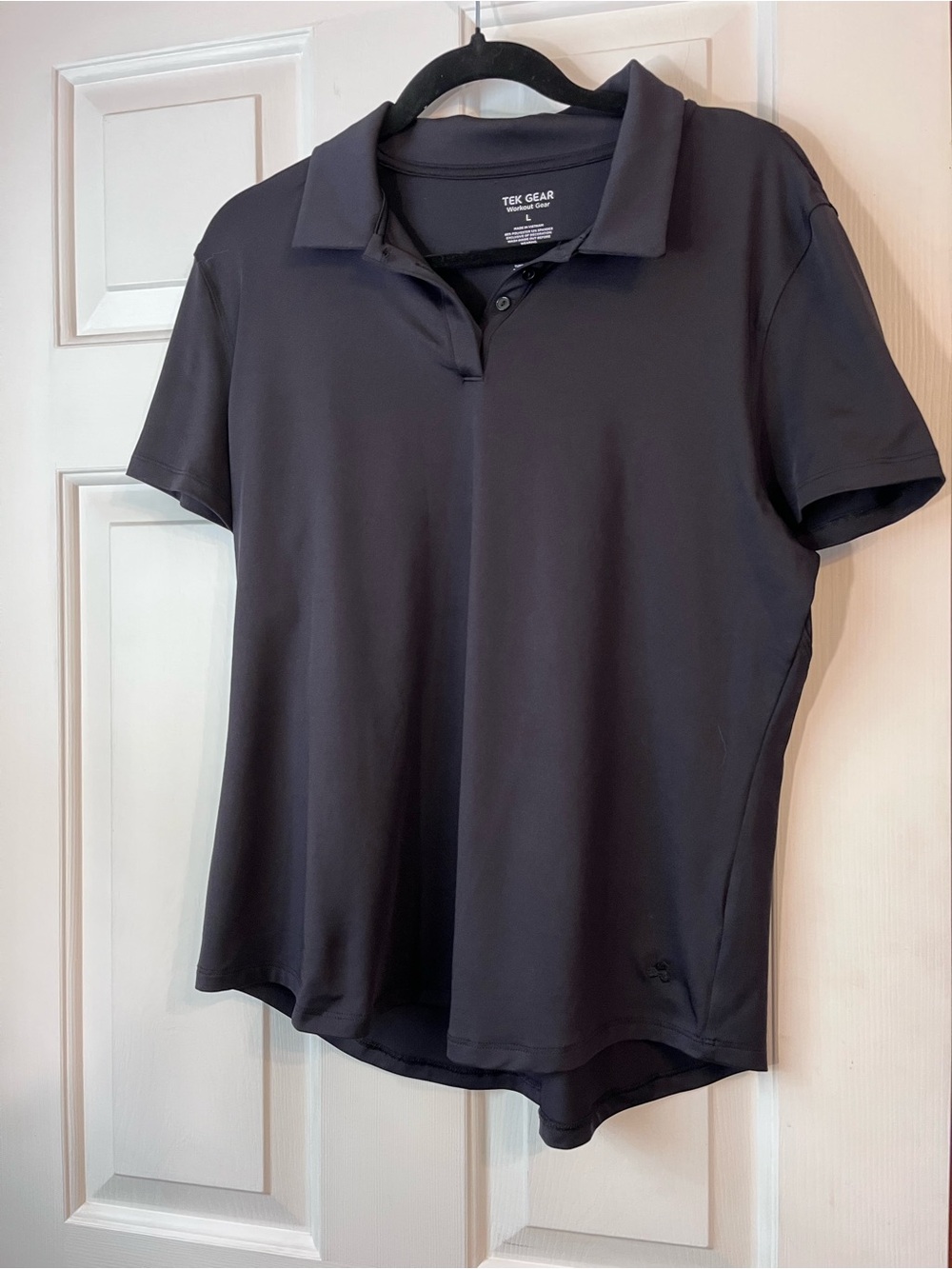 tek gear Woman’s Black Polo - Workout  Shirt